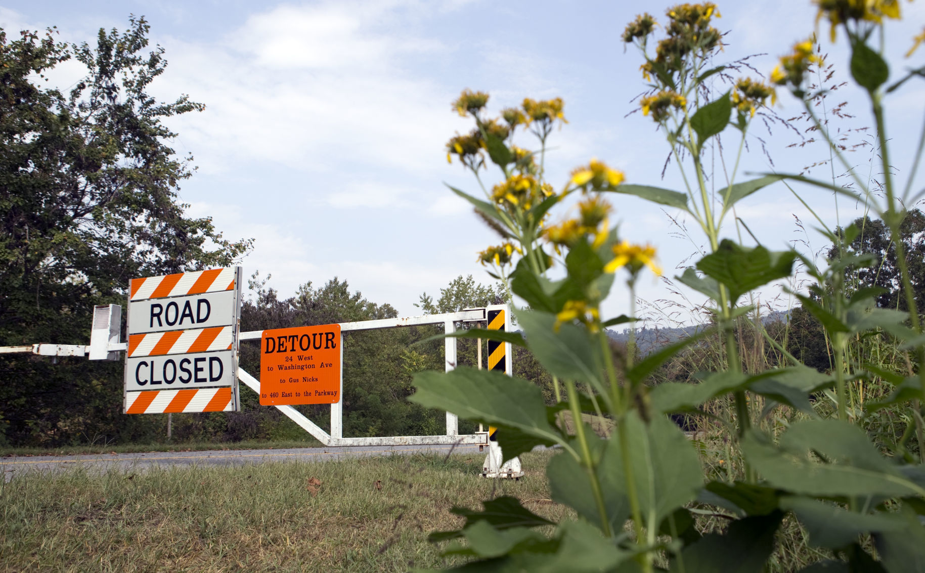 Blue Ridge Parkway closed at Virginia 24